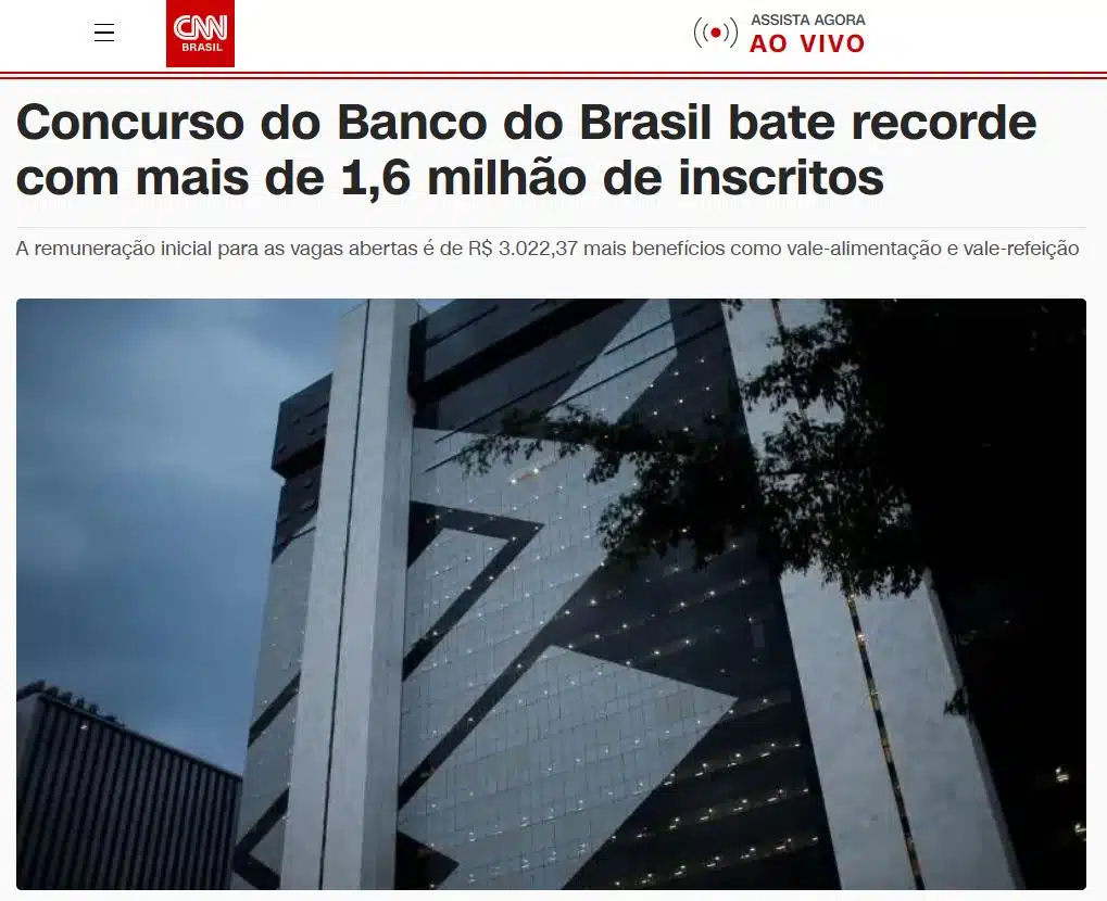 inscritos concurso banco do brasil