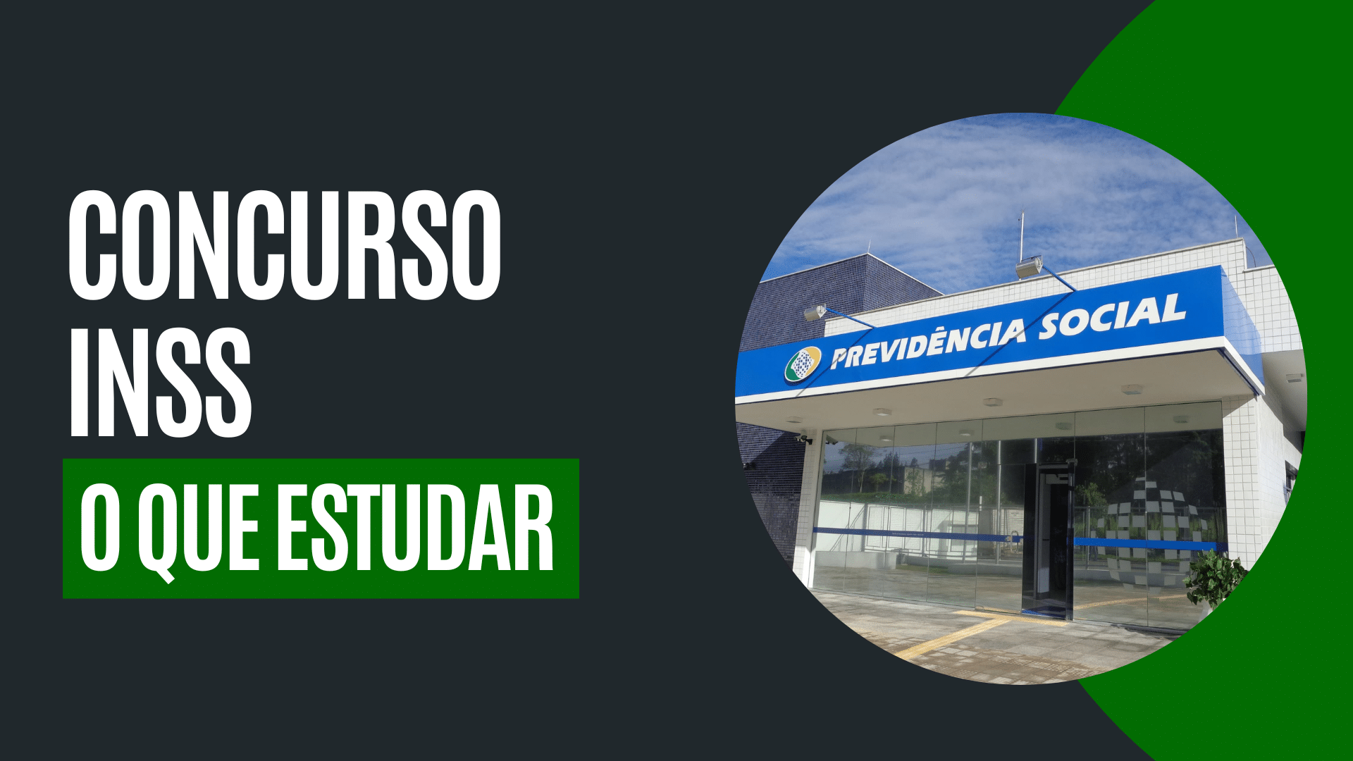 Concurso INSS: Saiba O QUE ESTUDAR para Nível Médio!